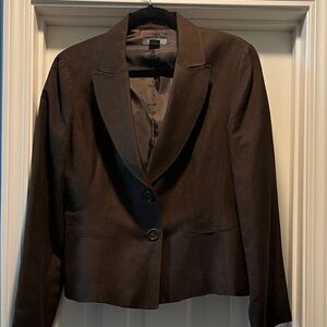 Ann Taylor Classic Brown Women's Blazer